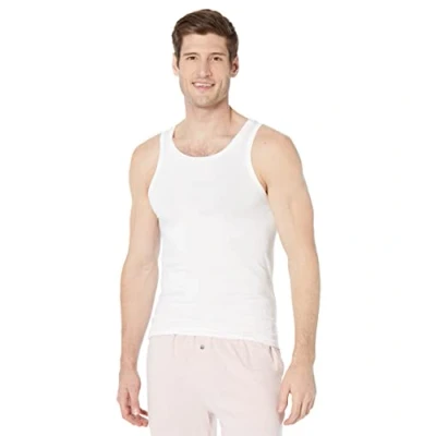 Image of Hom SUPREM COTTON TANKTOP men&#039;s Vest top in White