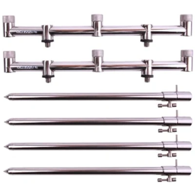 Image of Ultimate Stainless Steel 3 Rod Goal Post Kit Bankstick