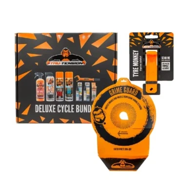 Image of Tru Tension Premium Tyre Monkey Bundle Ultimate Bike Maintenance Kit Bicycle Tools &amp; Accessories 10 Piece