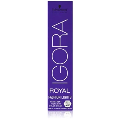 Image of Schwarzkopf Professional Igora Royal Fashion Lights Permanent Highlight Hair Colour Cream, L 44 Beige, 60 ml, 4045787389609