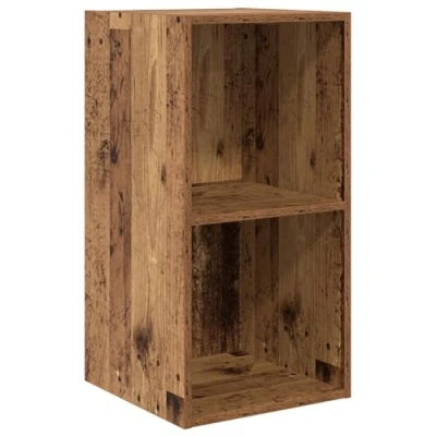 Image of vidaXL TV Cabinet with Shelf Old wood 37 x 72 cm Engineered