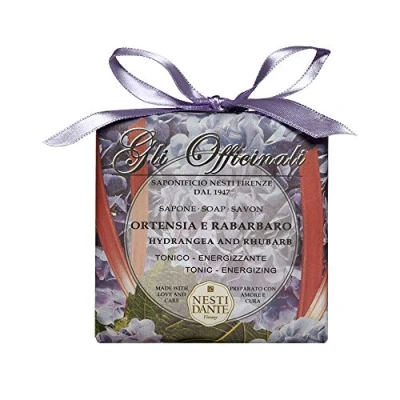 Image of NESTI DANTE Gli Officinali, Hydrangea &amp; Rhubarb Soap 200 g