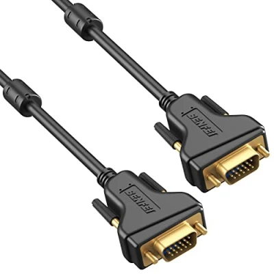Image of BENFEI VGA Cable, to Cable with Ferrites, 4.5 Meter