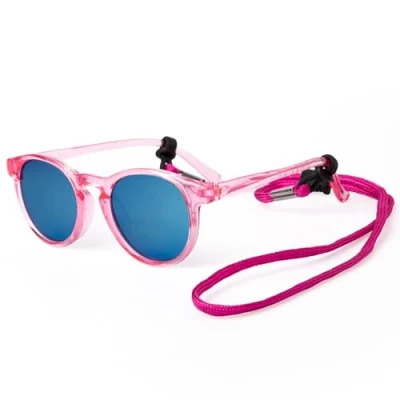 Image of Kiddus Polarized Sunglasses for girl, boy, teenager. UV400 100% protection against ultraviolet sunrays. From 4 years. With style. Fashionable. FABULOUS