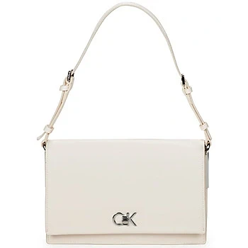 Image of Calvin Klein Elongated Shoulder BAG Handbag, Women&#039;s, Size: One Size, Sea salt