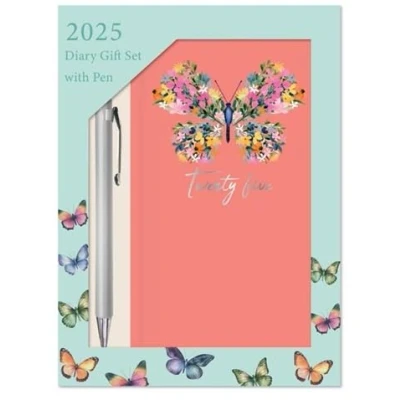 Image of 2025 Slim Week To View Stay Wild Moon Sparkling Stars Designer Diary