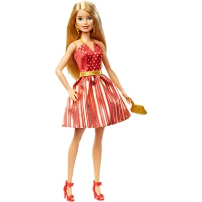 Image of Barbie GFF68 Mattel Holiday Doll multicoloured