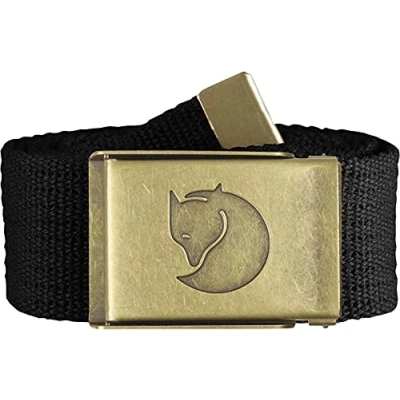 Image of FJÄLLRÄVEN Fjallraven 77297 Canvas Brass Belt 4 cm Unisex Buckwheat Brown One size