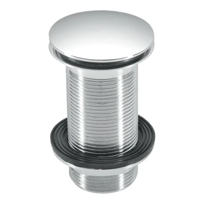 Image of McAlpine CWU60 CB Chrome Plated Brass Clicker Basin Waste