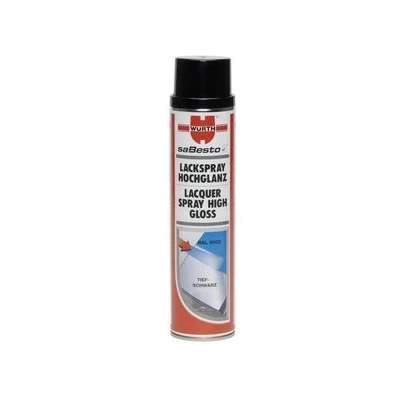 Image of Würth Paint Spray Lkspr R9005 Jet Black 600 ml 1 Piece