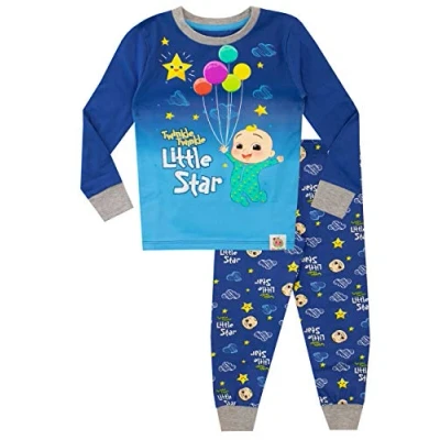 Image of CoComelon Boys Pyjamas Snuggle Fit Multicoloured 12 18 Months