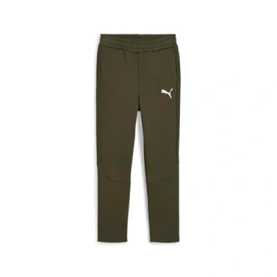 Image of Puma Evostripe Pants Unisex Tracksuit bottoms for kids, Size: 13 14y, Dark olive