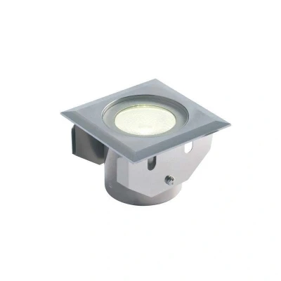 Image of Square Ground Light 1W 4000K Stainless Steel IP68 Collingwood GL016