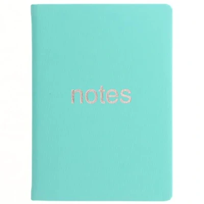 Image of Letts Dazzle A6 Notebook Turquoise