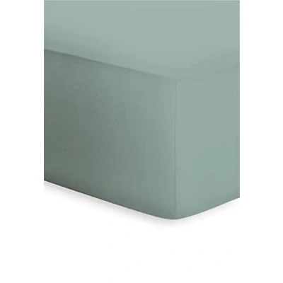 Image of Bassetti Salvia Fitted Sheet 140 x 200 cm 160 220