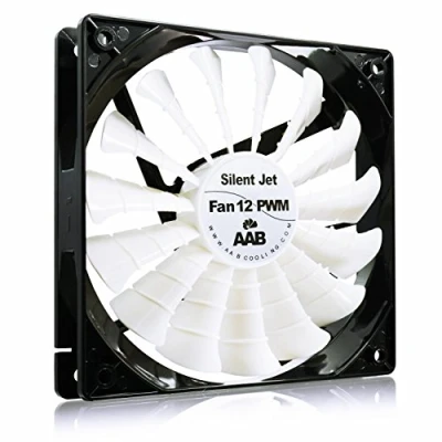 Image of AABCOOLING Silent Jet Fan 12 PWM and Efficient 120mm with Control, Quiet Fan, Air Cooler, Airflow PC 8.9 20.9 dB(A), 100 CFM, 1600 RPM