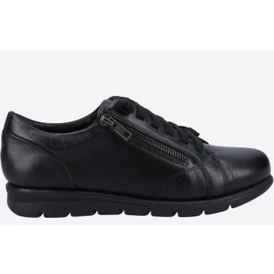 Image of Fleet &amp; Foster Polperro MEMORY FOAM Shoes Womens Black Size UK 5