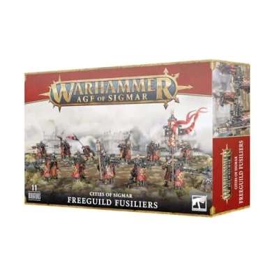 Image of Games Workshop Cities Of Sigmar: Freeguild Fusilliers, Black