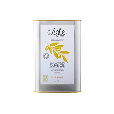 Image of Aegle 3Litre,New Harvest November 2023,Authentic Greek Extra Virgin Olive Oil, Early Harvest, Cold Extracted, Single Estate, Koroneiki