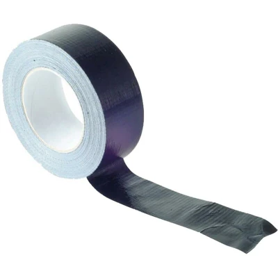 Image of Faithfull Gaffa Tape 50mm x 50m Black FAITAPEGAFBK
