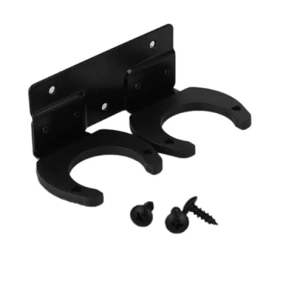 Image of CONFUSE Microphone Holder Wireless for Mic Stand Wall Mounted Hanger Clip Double Hook Stands