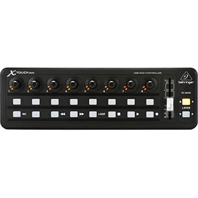 Image of Behringer X TOUCH MINI Ultra Compact Universal USB Controller, Compatible with PC and Mac