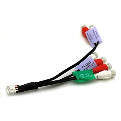 Image of Pioneer DEH P80MP Adaptor RCA Output Cable Adapter 12pin