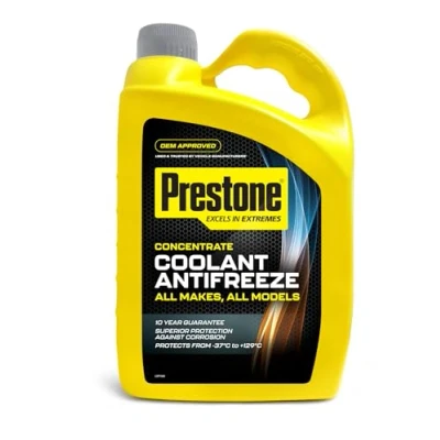 Image of Prestone PAFR0045B Coolant Antifreeze for All Vehicles 10 year 300,000 miles Corrosion Protection, Concentrate, 4 Litre