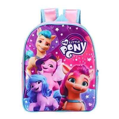 Image of TDL My Little Pony Backpack School Bag For Kids Travel Cute Accessories Girls Merchandise Gifts 4236