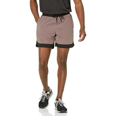 Image of Amazon Essentials Men&#039;s Active Stretch Woven Shorts, Taupe, XS