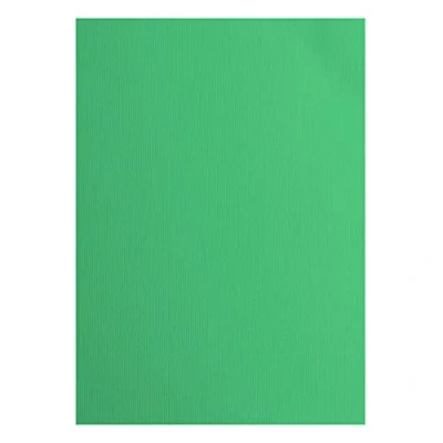 Image of Florence Cardstock Textured Coloured Card Making Supplies A4 Green 10 Sheets Paper for Scrapbooking, Making, Die Cutting and Crafts 216 GSM Emerald