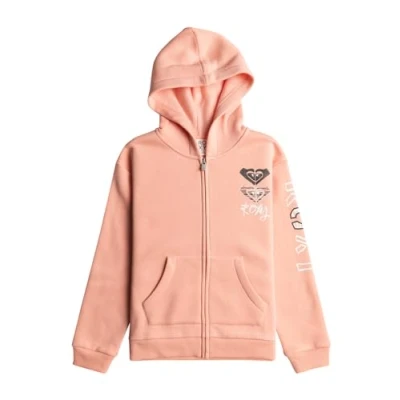 Image of Roxy Top SURF FEELING ZIPPED BRUSHED Youth Pink 4