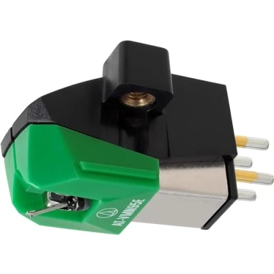 Image of Audio Technica AT VM95E VM95 series Elliptical stereo cartridge Green