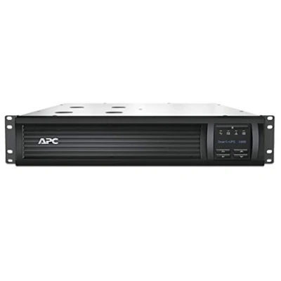 Image of APC by Schneider Electric Smart UPS SMT SmartConnect SMT1000RMI2UC Uninterruptible Power Supply 1000VA (Rackmount 2U, Cloud enabled, 4 Outlets IEC C13) Black