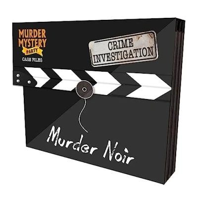 Image of University Games Murder Mystery Party Case Files Noir
