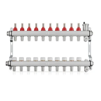 Image of JG Underfloor Lowfit Heating Manifold 10 Port 12mm Jglowfitman10