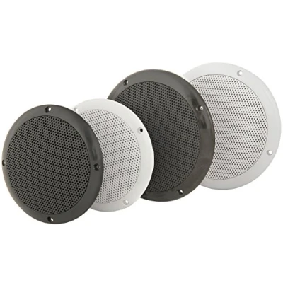 Image of Water Resistant 5&quot; Speakers White 80W Max 4 Ohms
