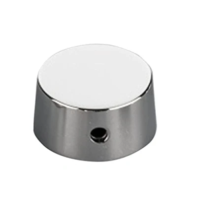 Image of Schaller® Speed Knobs Set of 2 Pot Buttons Finish: Chrome