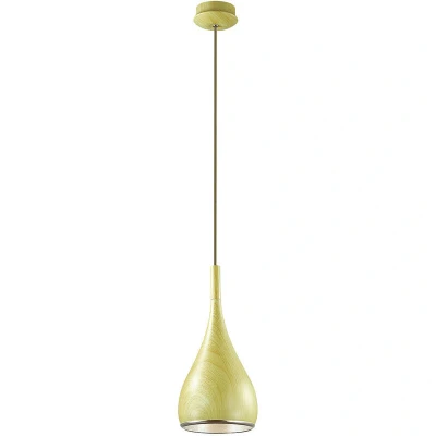 Image of Italux Lighting Gemma Modern 1 Light Dome Pendant Ceiling Light, E27 ITLMA01986CP 001