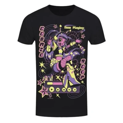 Image of Cosmic Boop Y2K Men&#039;s Black T Shirt