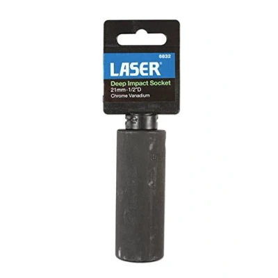 Image of Laser 6832 Deep Impact Socket 1/2&quot;D 21mm