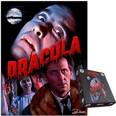 Image of 1000 Piece Jigsaw Puzzle the Horror Collection: Dracula Featuring Hammer Horror’s Iconic 1958 Film Adaptation