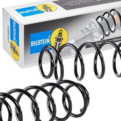 Image of 3C0511115AE, 3C0511115AF Coil spring BILSTEIN B3 OE Replacement 36 199662 Rear Axle VOLKSWAGEN: Tiguan I, Passat B7 Variant, B6 Variant