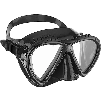 Image of Cressi Adult Lince Snorkelling Mask Dark