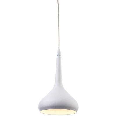 Image of Bar LED 18 Light Ceiling Pendant White, White Inside