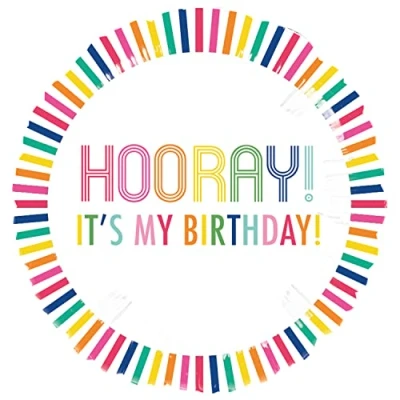 Image of Amscan 9913811 Hooray Std Foil Balloon