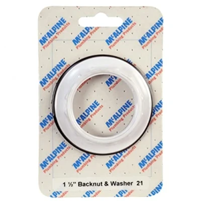 Image of McAlpine CARD 21 1.5&quot; Backnut &amp; Washer BN2