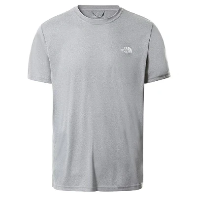 Image of THE NORTH FACE Reaxion T Shirt Mid Grey Heather XS