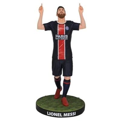 Image of SoccerStarz Football&#039;s Finest Officially Licensed Paris Saint Germain Football Club Lionel Messi, 60cm Highly Detailed Resin, Luxurious Collectable Statue