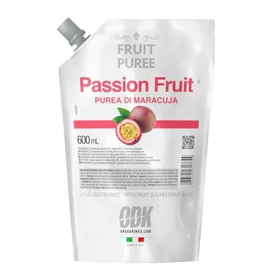 Image of ODK Srawberry Fruit Puree for Cocktails, Smoothies, Desserts 100% 600ml